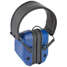 Champion Vanquish Electronic Earmuff in Blue
